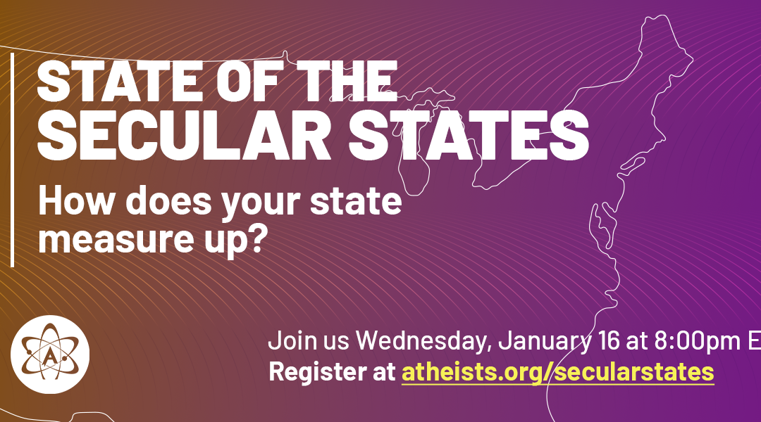 State of the Secular States event banner image