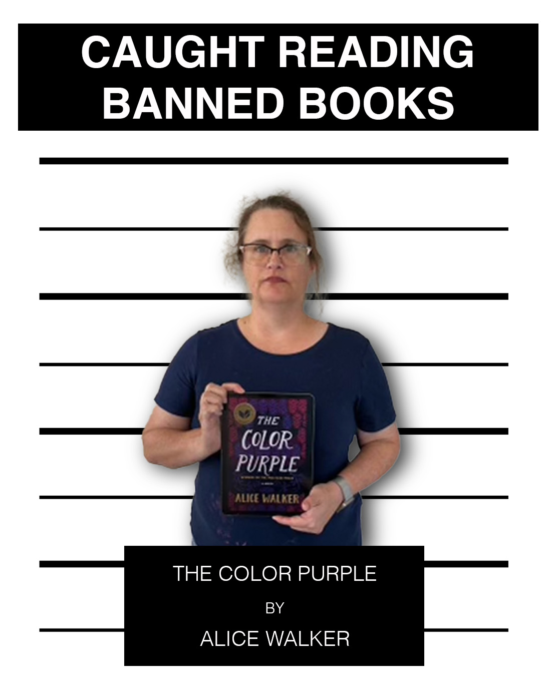 Color Purple mug shot
