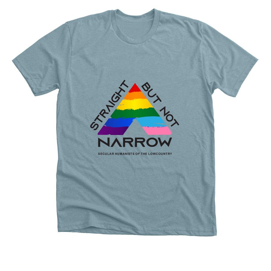 Straight But Not Narrow—Heather Blue Lagoon