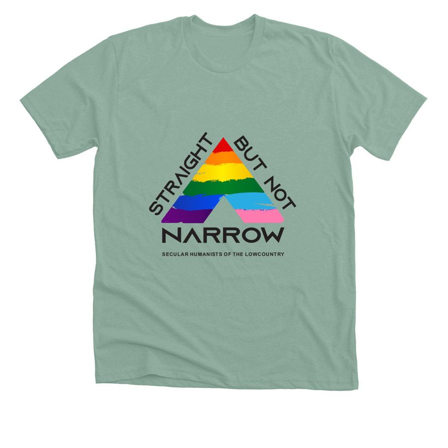 Straight But Not Narrow—Heather Dusty Blue