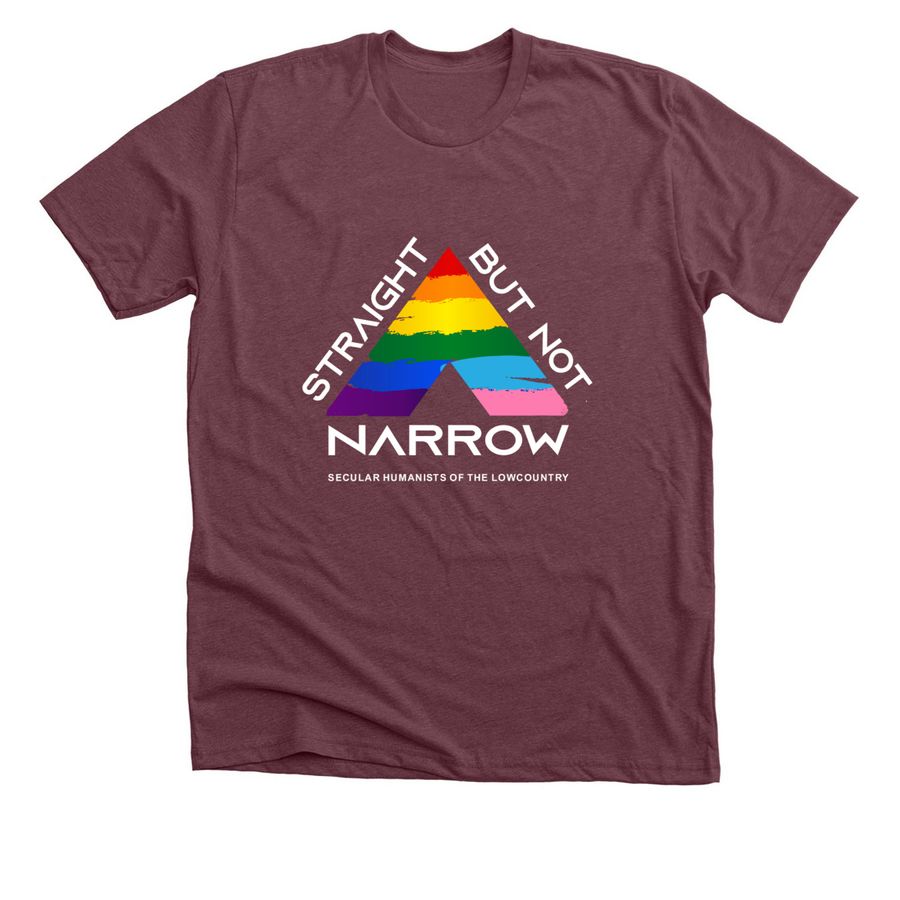 Straight But Not Narrow—Heather Maroon