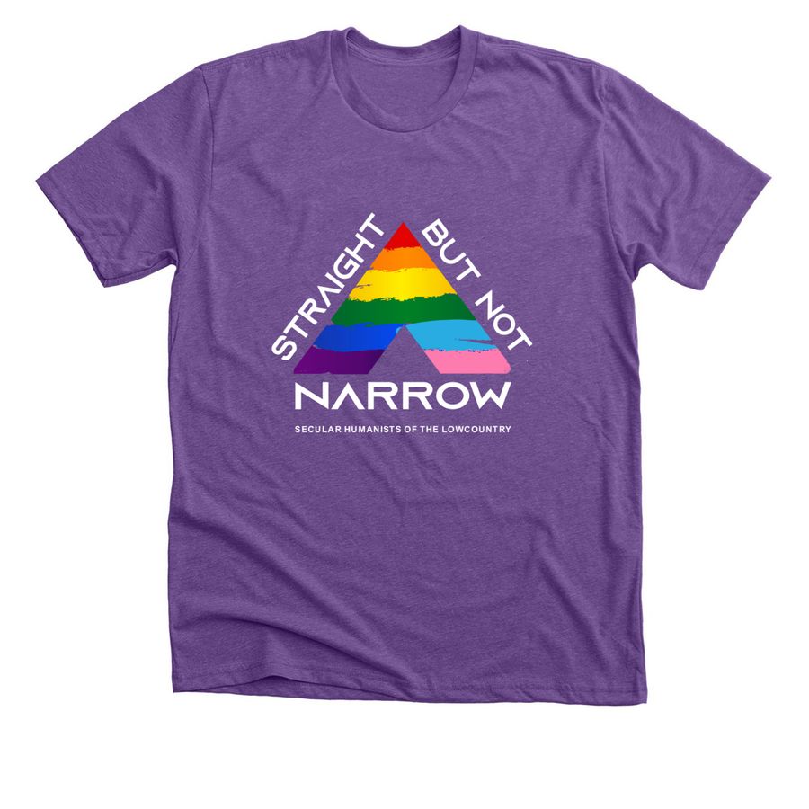 Straight But Not Narrow—Heather Team Purple