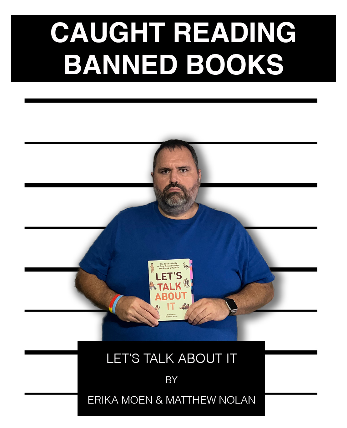 Let's Talk About It mug shot