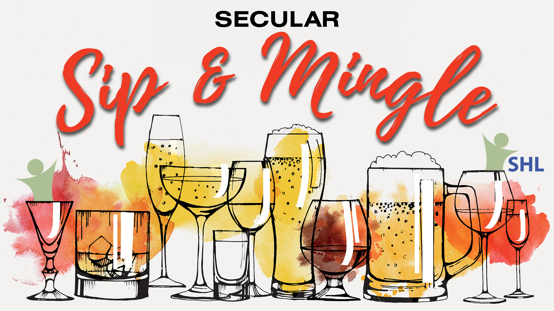 Secular Sip & Mingle banner