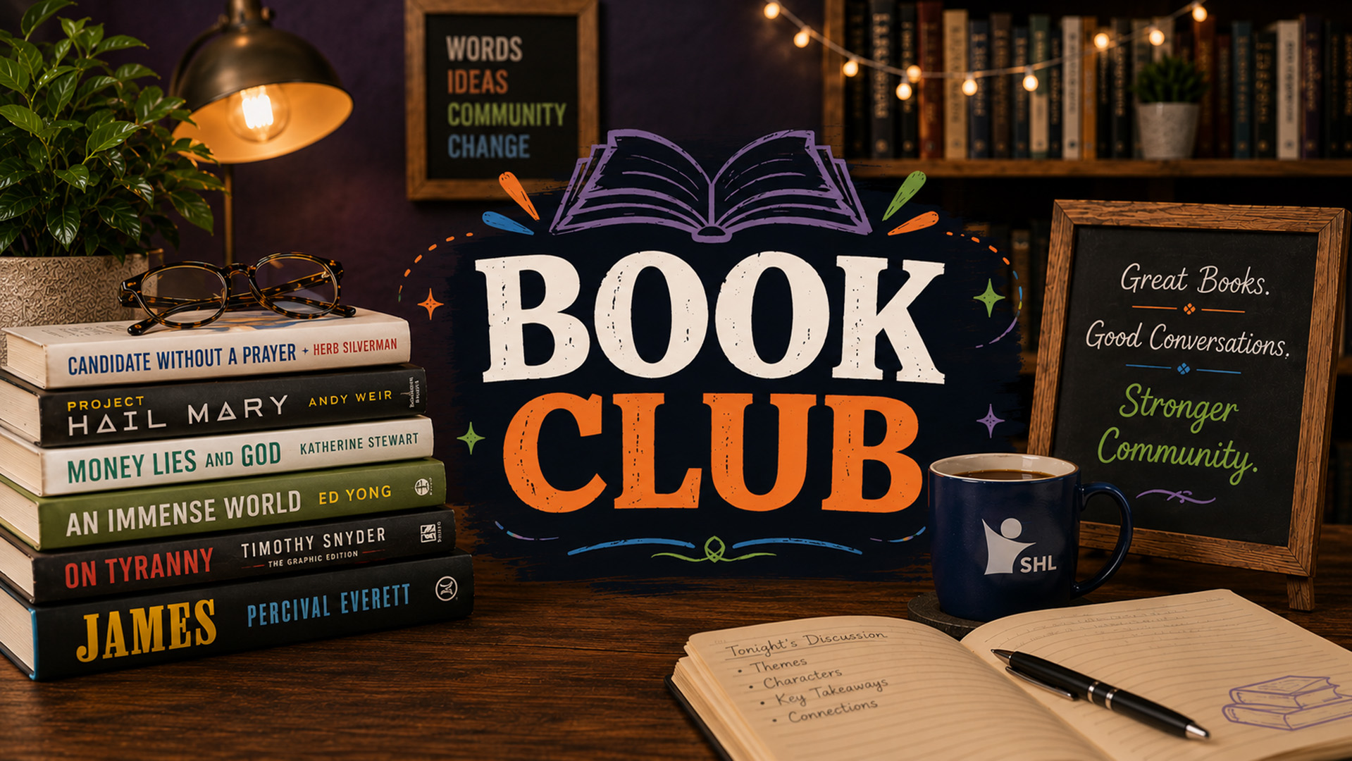 Book Club masthead