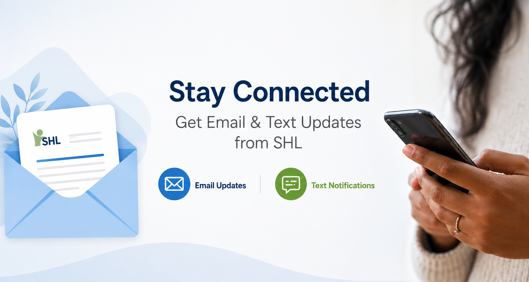 Email and Text masthead