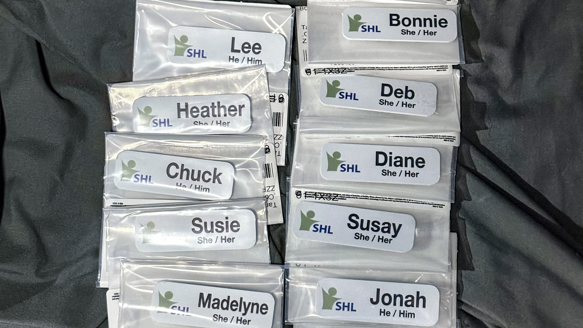 SHL Name Tags photo